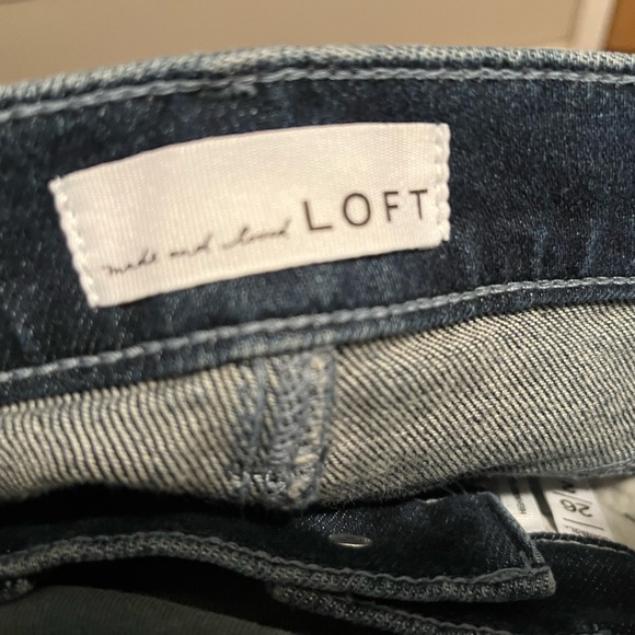 Loft High Waist Flare Crop Jeans - Picture 11 of 12